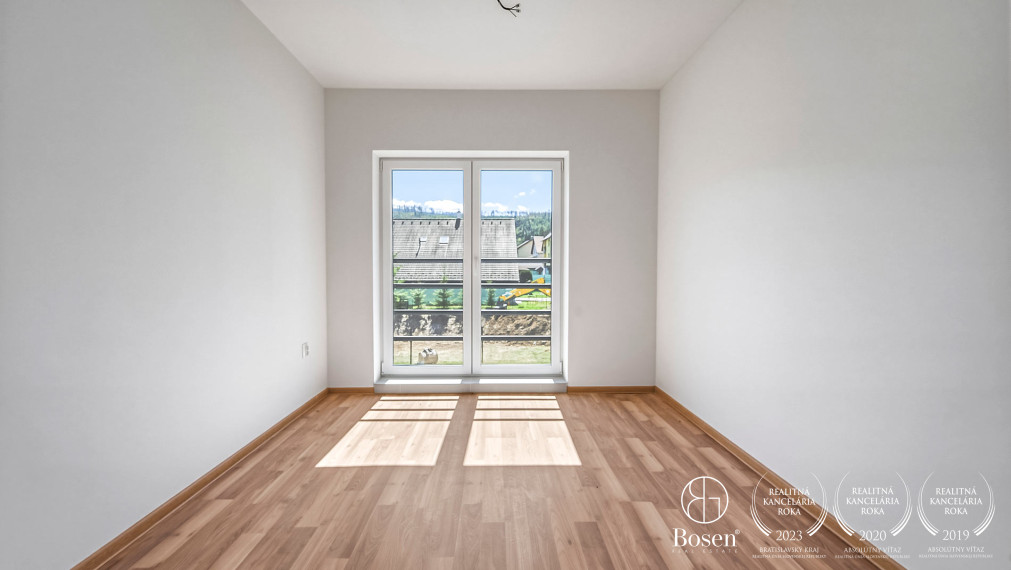 BOSEN | Nový 4- izbový byt so záhradou (119 m2) blízko lesa