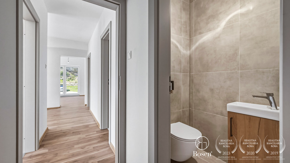 BOSEN | Nový 4- izbový byt so záhradou (119 m2) blízko lesa