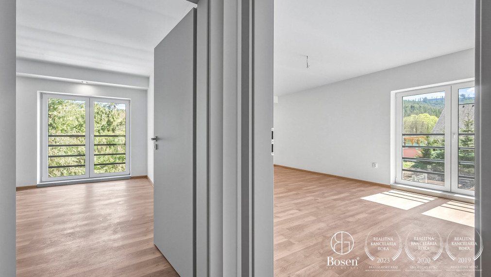 BOSEN | Nový 4- izbový byt so záhradou (119 m2) blízko lesa