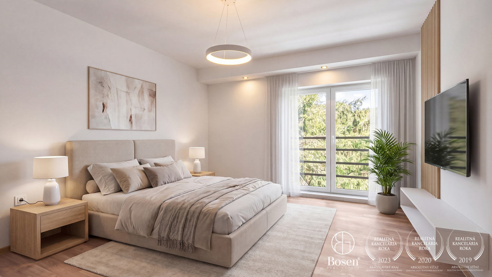 BOSEN | Nový 4- izbový byt so záhradou (119 m2) blízko lesa
