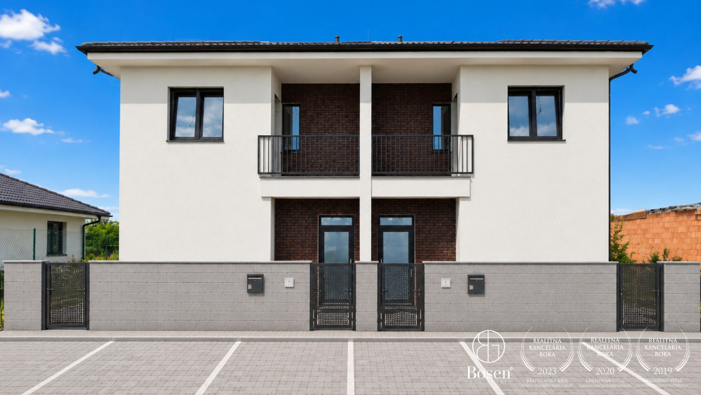 BOSEN |  3 izb.byty s vlastným parkovaním,veľká záhrada alebo balkón