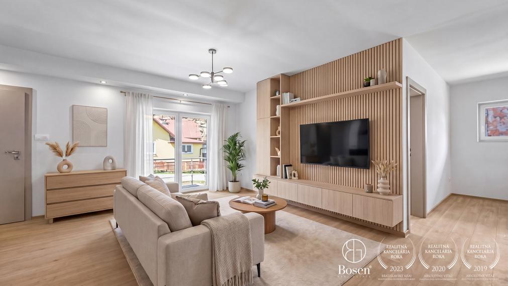 BOSEN |4 izbový byt so záhradou o rozlohe 143m2 a parkovaním
