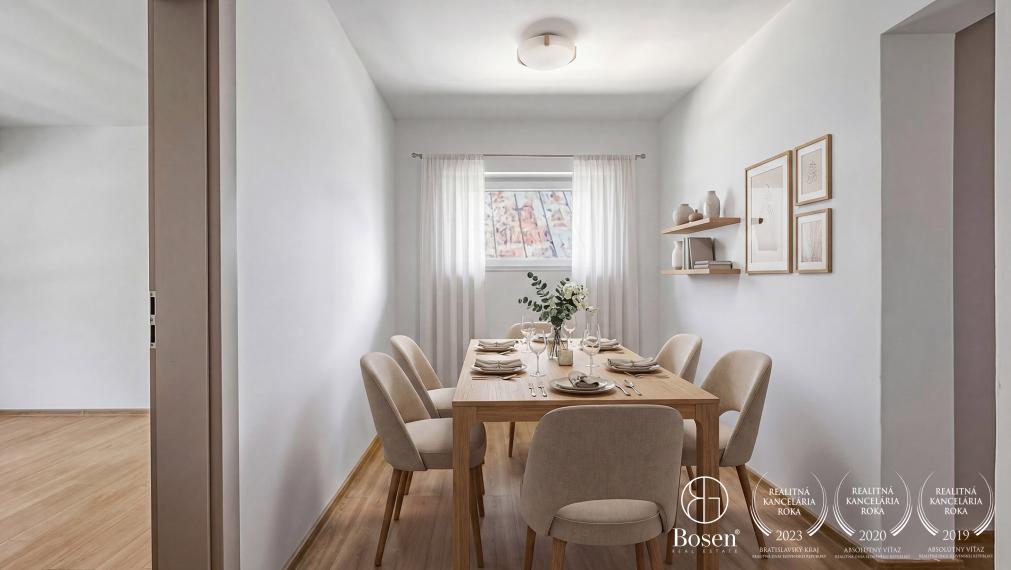 BOSEN |4 izbový byt so záhradou o rozlohe 143m2 a parkovaním