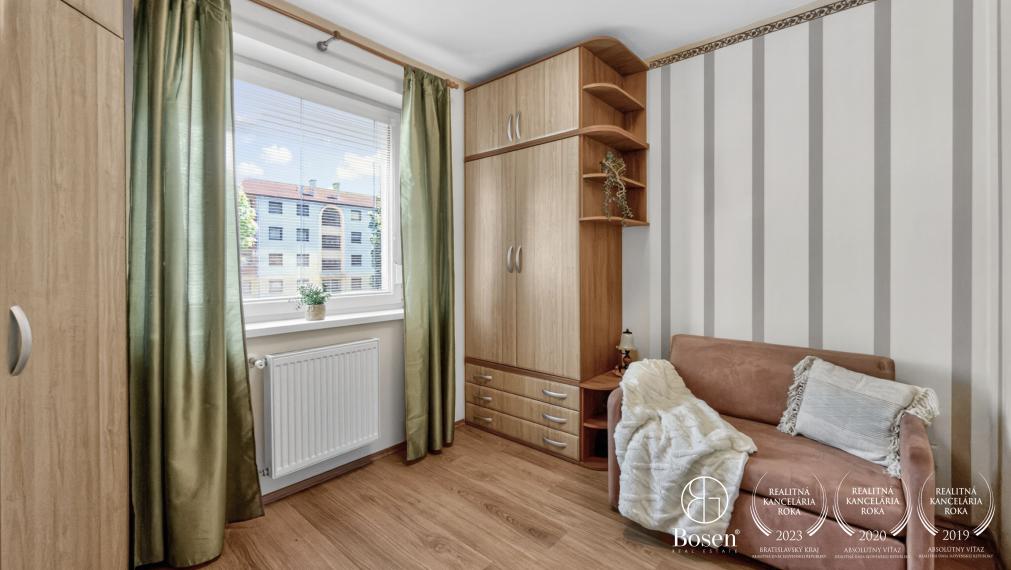 BOSEN | 2,5 izbový byt s balkónom a vlastným vykurovaním,56m2