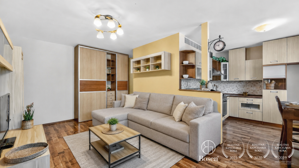 BOSEN | 2,5 izbový byt s balkónom a vlastným vykurovaním,56m2