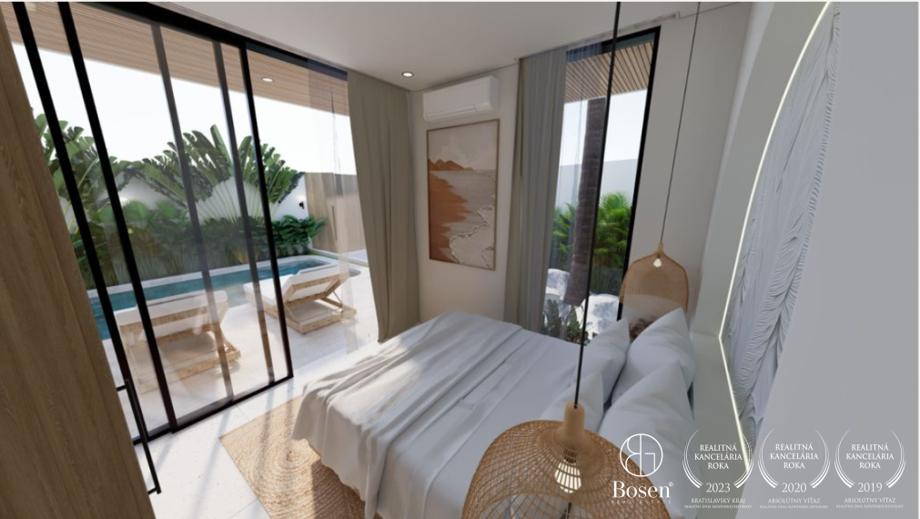 BOSEN | 2x 5 izbová vila MANGO s bazénom, Canggu - Bali