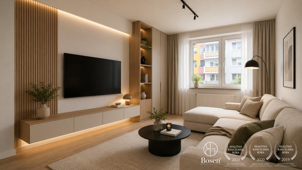 BOSEN |  3,5 izbový byt + 2x garáž a záhradka, Kráľová pri Senci
