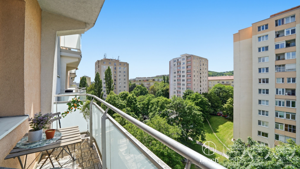 BOSEN | 3 izbový byt s loggiou a francúzskym balkónom , 73,97 m2, Račianska ulica, Nové Mesto