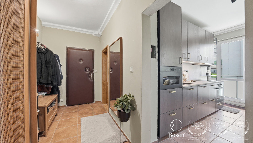 BOSEN | 3 izbový byt s loggiou a francúzskym balkónom , 73,97 m2, Račianska ulica, Nové Mesto