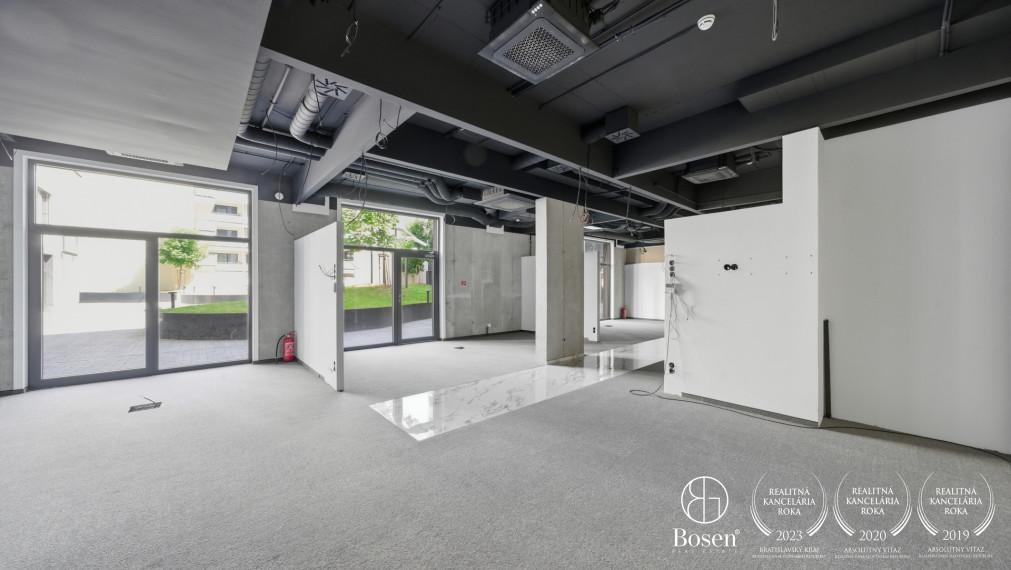 BOSEN | Prenájom - obchodný priestor - KESSELBAUER 154,44 m2