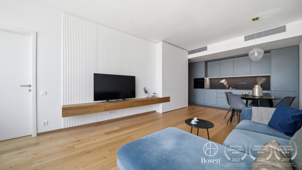 BOSEN | Dizajnový 2kk byt v Sky Parku, Staré Mesto, 55 m2