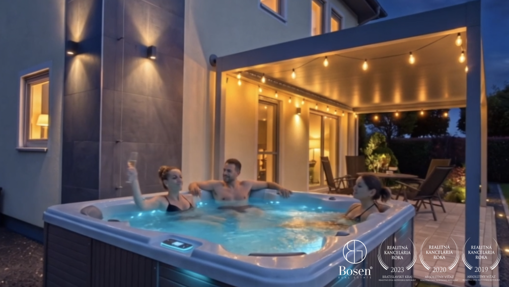 BOSEN | Prémiový 4izb dom, vírivka, pozemok 750m2, Penati Golf Resort