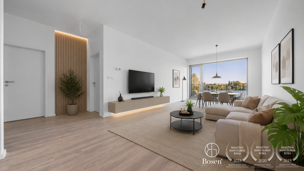 BOSEN | NOVÁ CENA _ 2 izbový apartmán s krásnym výhľadom A21_03, Banka, Piešťany, 89.89 m2