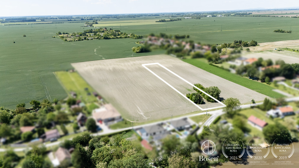 BOSEN | Stavebné pozemky 5 510 m² s kompletnou infraštruktúrou – Potônske Lúky