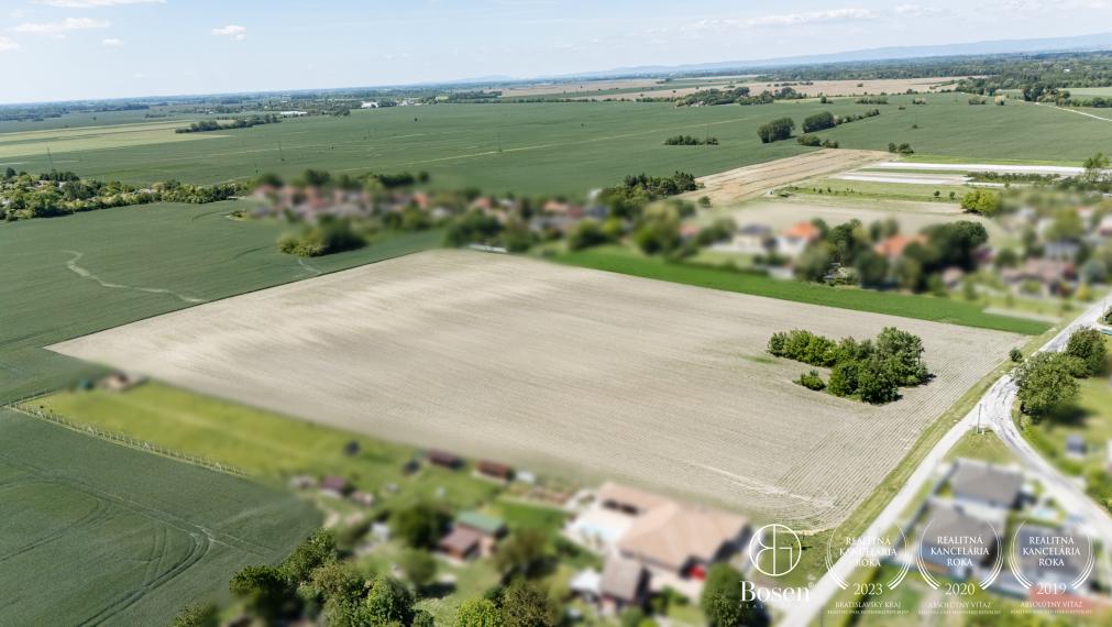 BOSEN | Stavebné pozemky 5 510 m² s kompletnou infraštruktúrou – Potônske Lúky