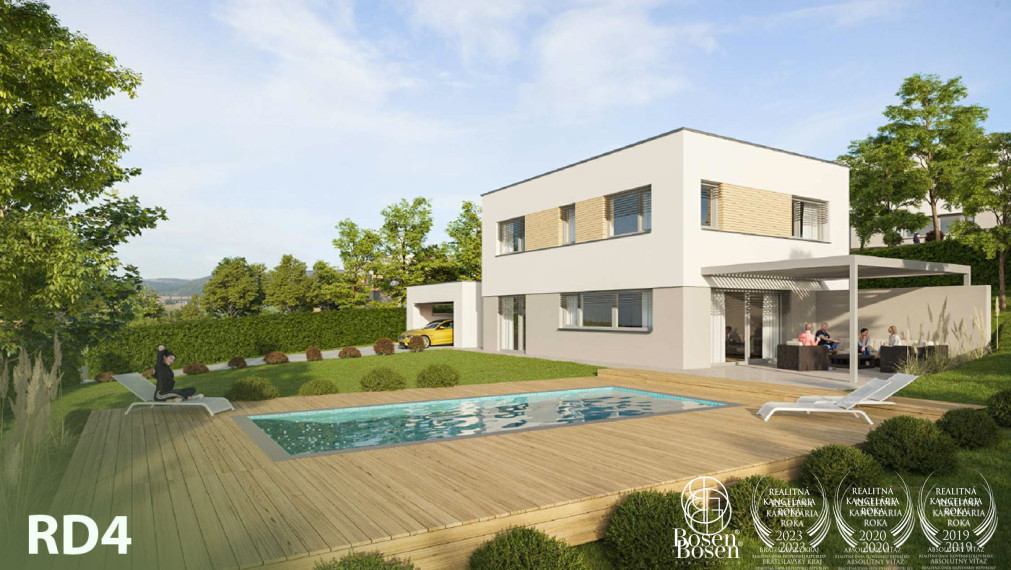 BOSEN | Lukratívny pozemok so stavebným povolením - 1142 m2 , Trenčín