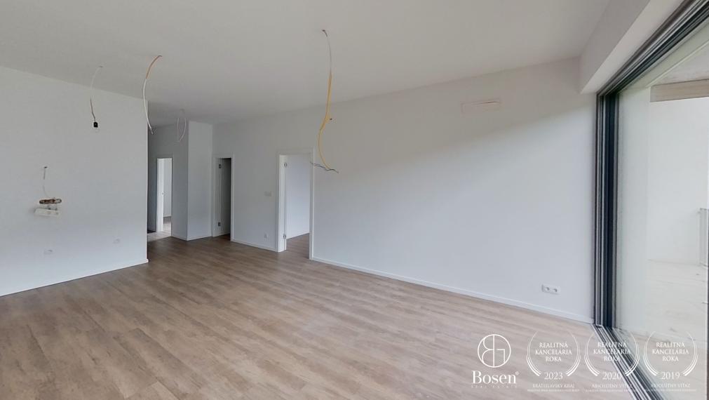 BOSEN | BLUEWAVE_3 izbový byt s predzáhradkou B1_02, Banka, Piešťany, 131.94 m2