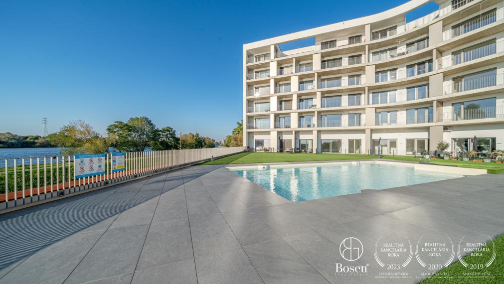 BOSEN | BLUEWAVE_3 izbový byt s predzáhradkou B1_02, Banka, Piešťany, 131.94 m2