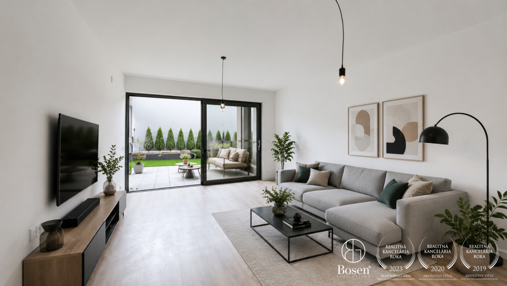 BOSEN | BLUEWAVE_3 izbový byt s predzáhradkou B1_02, Banka, Piešťany, 131.94 m2