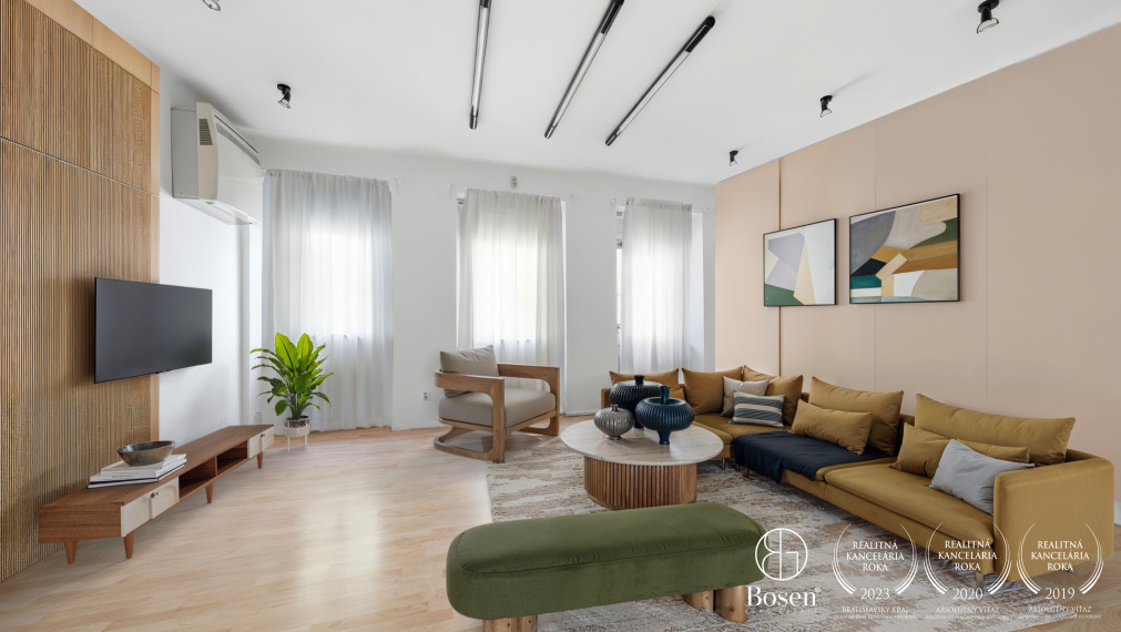 BOSEN | 3-izbový byt Staré Mesto v pokojnej  lokalite 108 m²