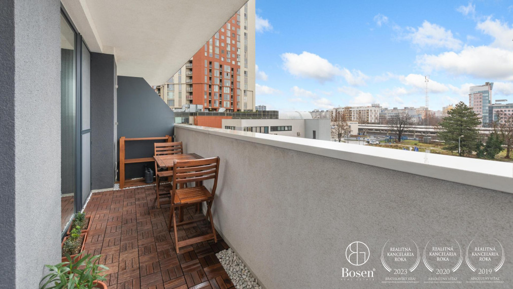 BOSEN | 3 izbový byt s walk-in šatníkom v novostavbe Matadorka, Bratislava - Petržalka