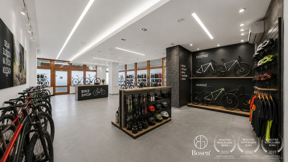 BOSEN | Obchodné priestory s výkladom na Záhradníckej ulici, 122 m2.