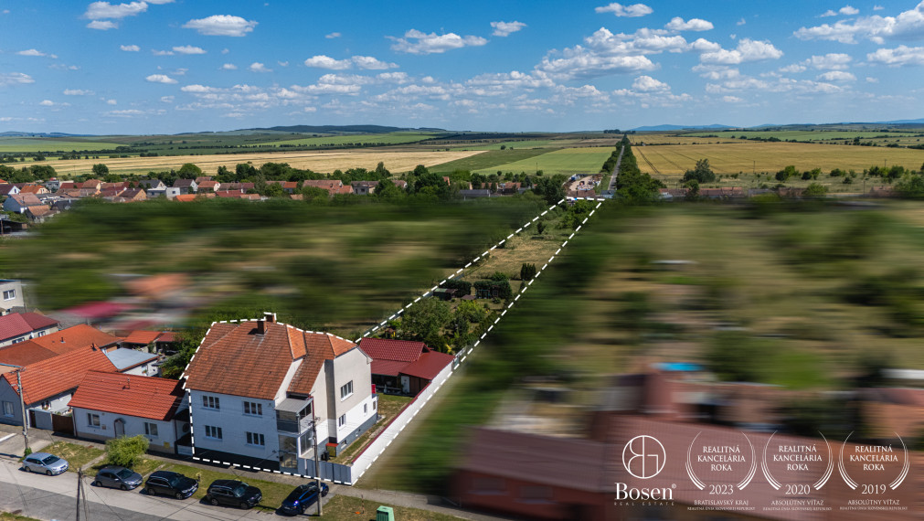 BOSEN | 7 izbový rodinný dom na pozemku 4 099 m², Kopčany