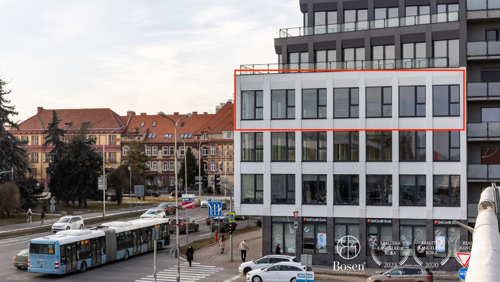 BOSEN | TABÁŇ - prenájom kancelárske priestory 582,5 m² Tabáň