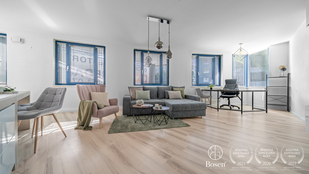 BOSEN | Zariadený 2 izbový klimatizovaný byt v Starom Meste - Vysoká ulica, 62 m²