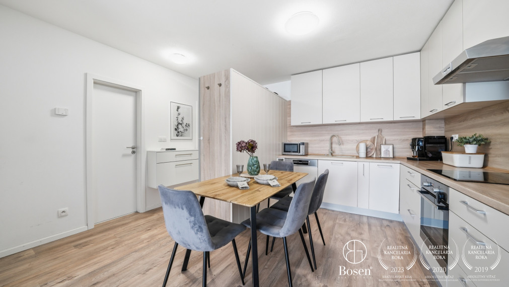 BOSEN | Slnečný 2 izbový byt s loggiou, Lužná, Petržalka 52m2