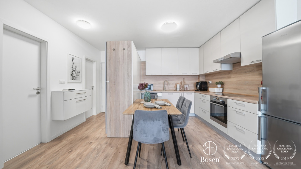 BOSEN | Slnečný 2 izbový byt s loggiou, Lužná, Petržalka 52m2