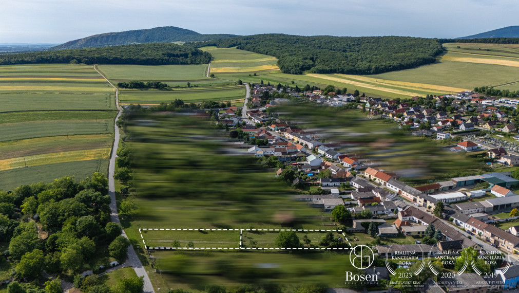 BOSEN | Stavebný pozemok v Edelstale pri Bratislave – pokojná lokalita