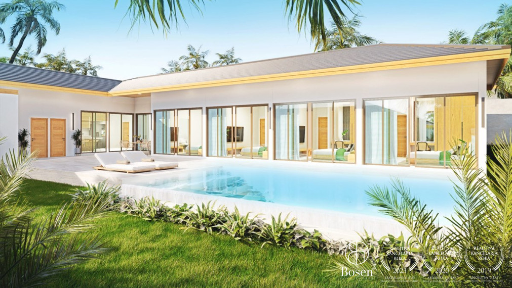 BOSEN | 4 spálňová vila s bazénom typu B, Lamai, Koh Samui, Thajsko