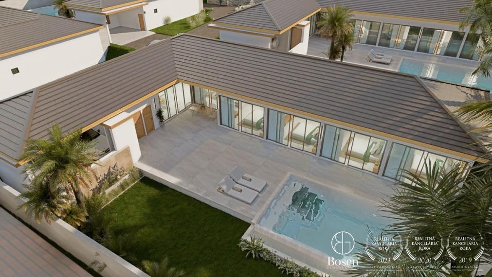 BOSEN | 4 spálňová vila s bazénom typu B, Lamai, Koh Samui, Thajsko