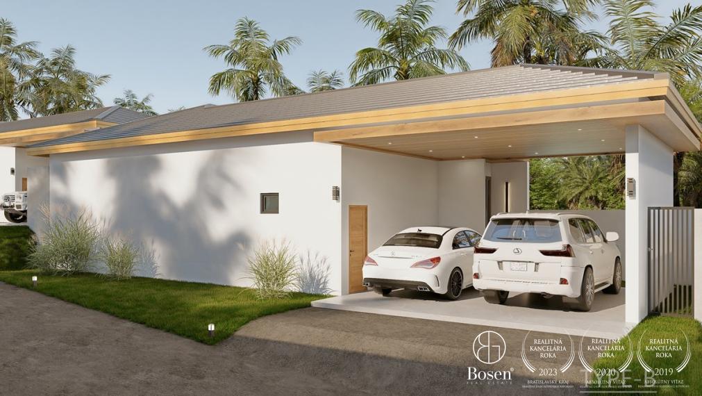 BOSEN | 4 spálňová vila s bazénom typu B, Lamai, Koh Samui, Thajsko