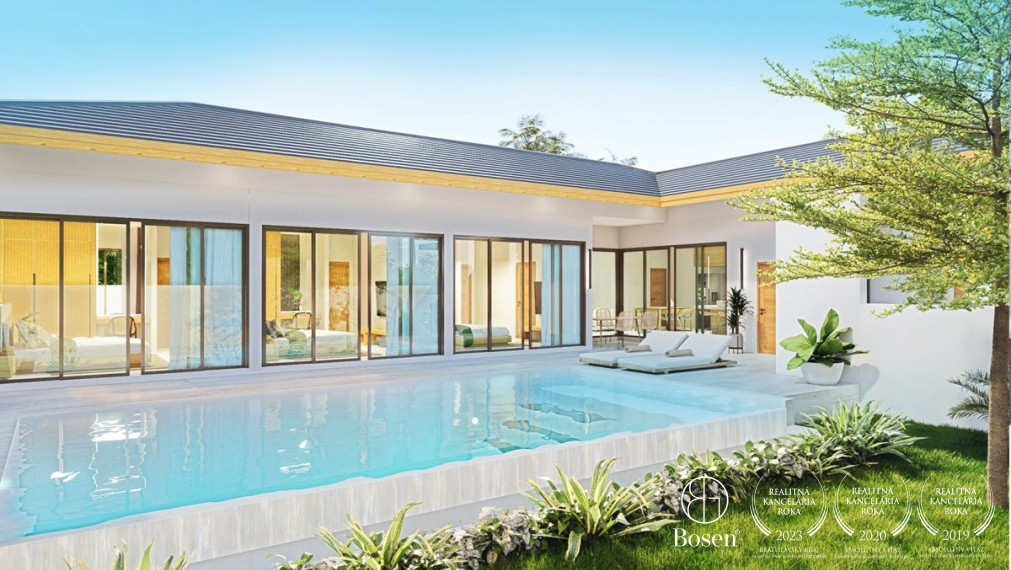 BOSEN | 3 spálňová vila s bazénom typu C, Lamai, Koh Samui, Thajsko