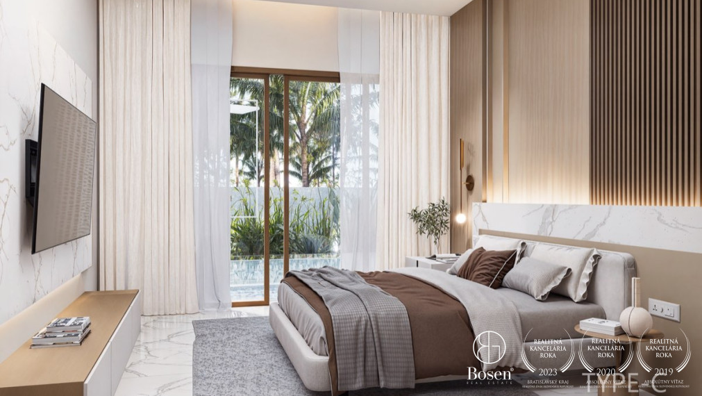 BOSEN | 3 spálňová vila s bazénom typu C, Lamai, Koh Samui, Thajsko