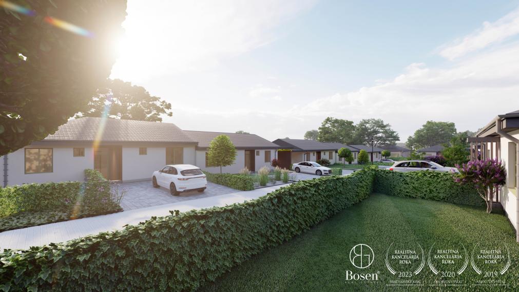 BOSEN| Novostavba 4 izbového RD súčasťou radovej výstavby, Rohožník