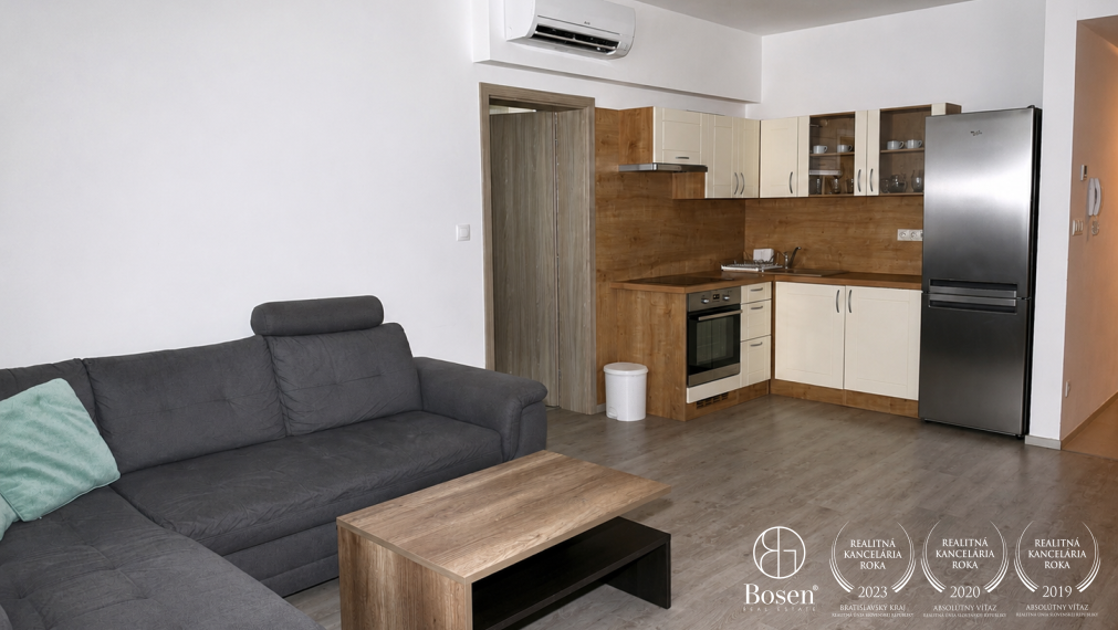 BOSEN | Zariadený klimatizovaný  2 izbový byt, City Park Ružinov, 50 m2