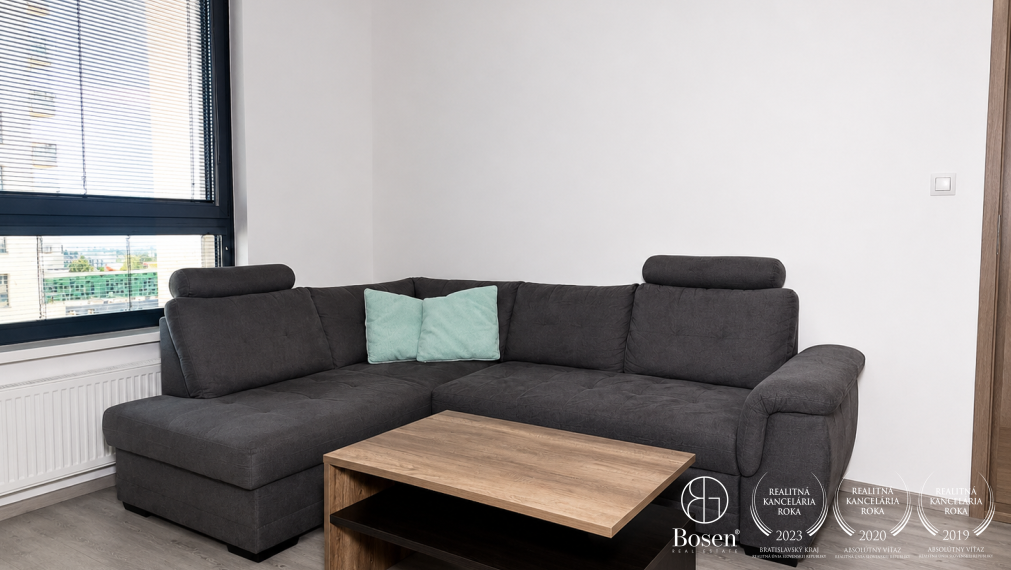 BOSEN | Zariadený klimatizovaný  2 izbový byt, City Park Ružinov, 50 m2