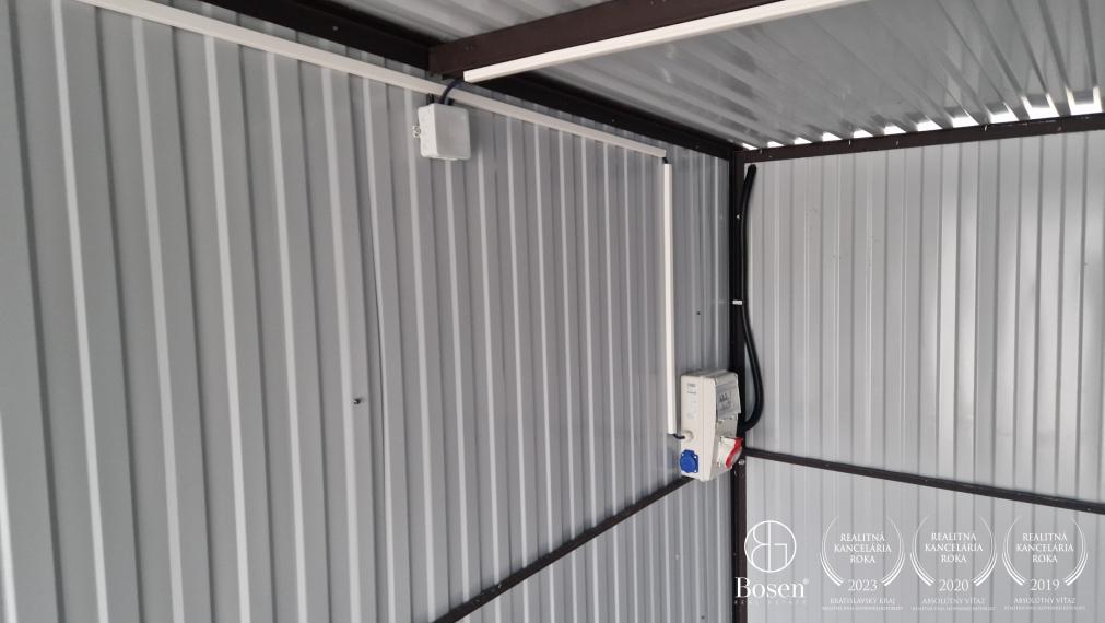 BOSEN | Na prenájom Nová plechová garáž, elektrické ovládanie, Hviezdoslavov