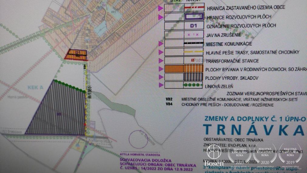 BOSEN | Investičné stavebné pozemky Trnávka- výstavba rodinných domov, RD s dvoma bytovými jednotkami