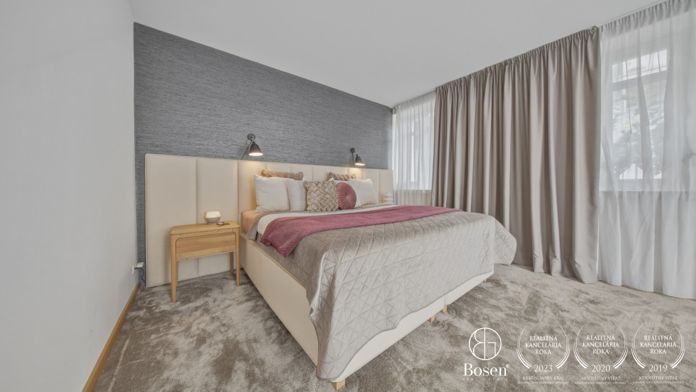 BOSEN | 3 izb. byt - Mestské bývanie s pocitom rodinného domu, Fraňa Kráľa, Bratislava, 97 m2/179 m2