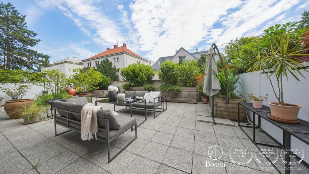 BOSEN | 3 izb. byt - Mestské bývanie s pocitom rodinného domu, Fraňa Kráľa, Bratislava, 97 m2/179 m2