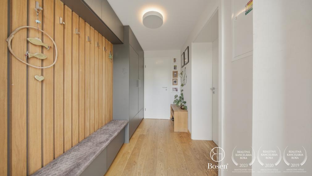 BOSEN | 3 izb. byt - Mestské bývanie s pocitom rodinného domu, Fraňa Kráľa, Bratislava, 97 m2/179 m2