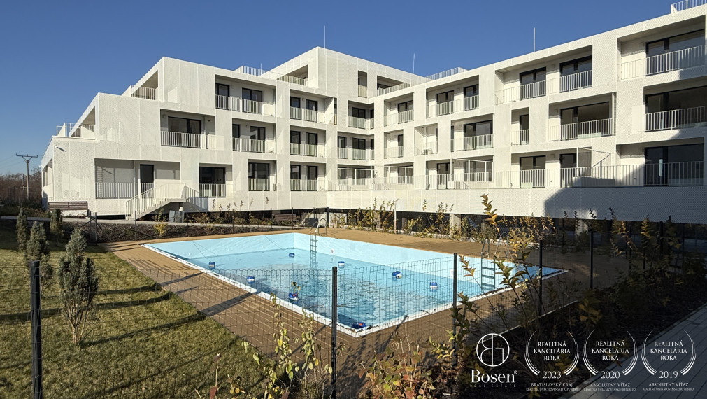 BOSEN | Skvelý 1 izb byt v novom projekte AGÁTY, Dúbravka, 42,06 m2