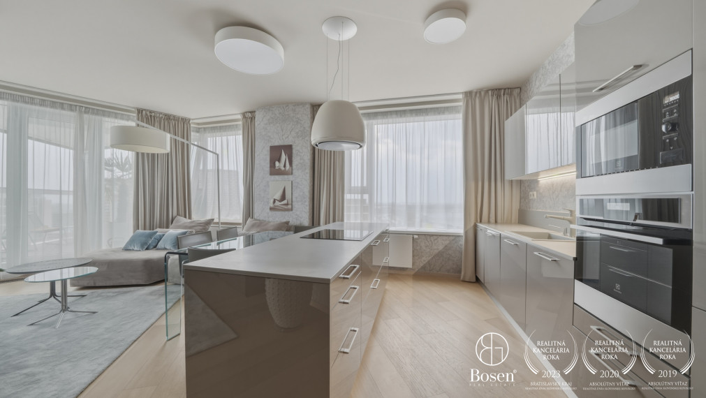 BOSEN | 3 izbový byt v Bratislave v projkete Panorama City, Staré Mesto