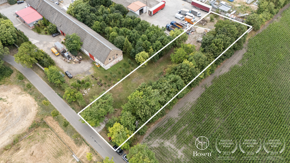 BOSEN | Investičný priemyselný pozemok 2 327 m² pri R7 | Blatná na Ostrove