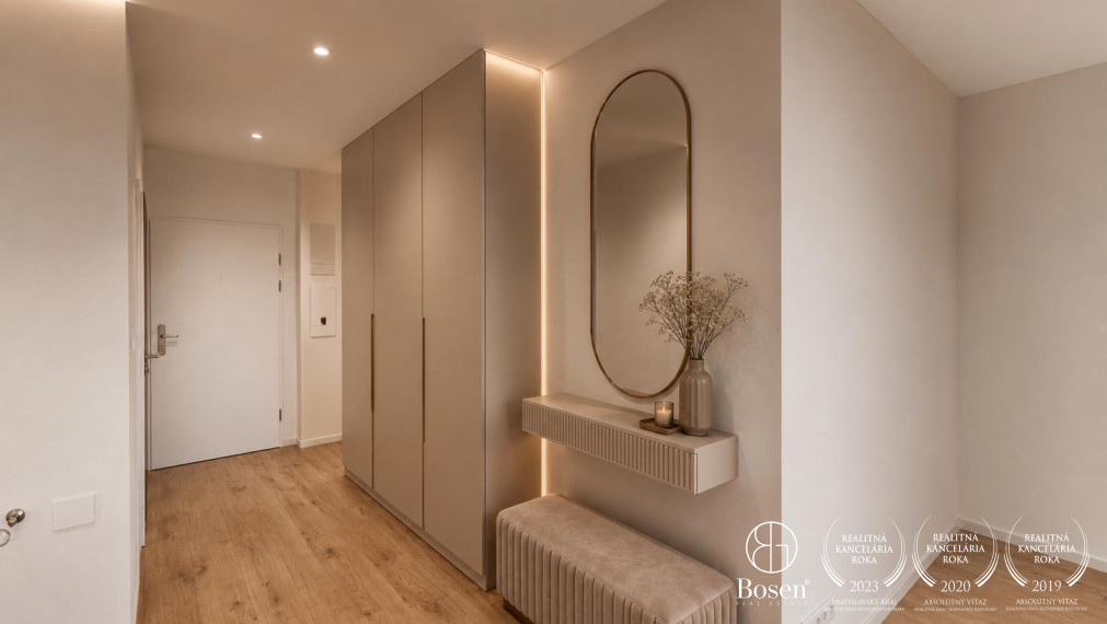 BOSEN | 1,5 izbový byt s veľkou loggiou a bazénom, AGÁTY, Dúbravka, 42,06 m2