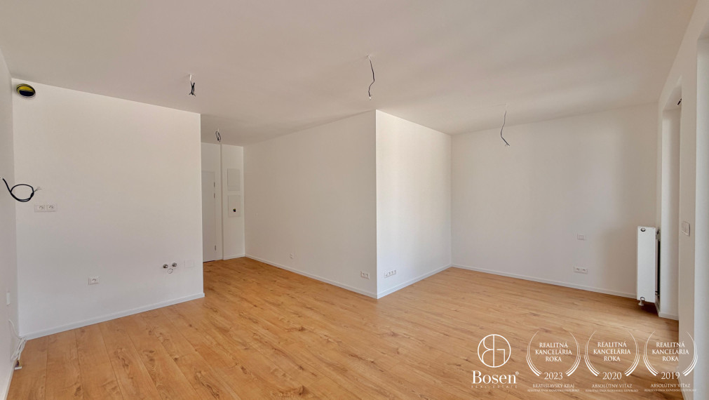 BOSEN | 1,5 izbový byt s veľkou loggiou a bazénom, AGÁTY, Dúbravka, 42,06 m2